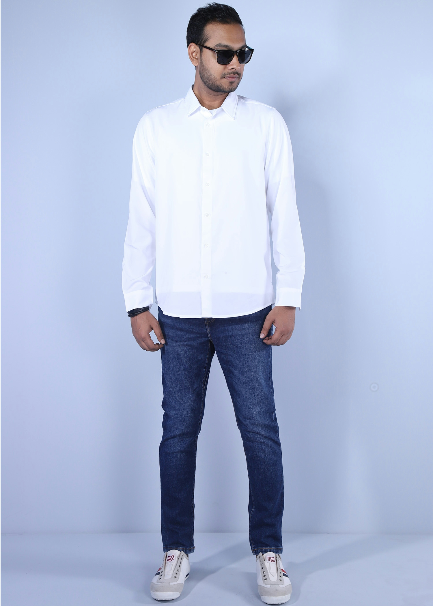 istanbul xxiv fs shirt white color full front view