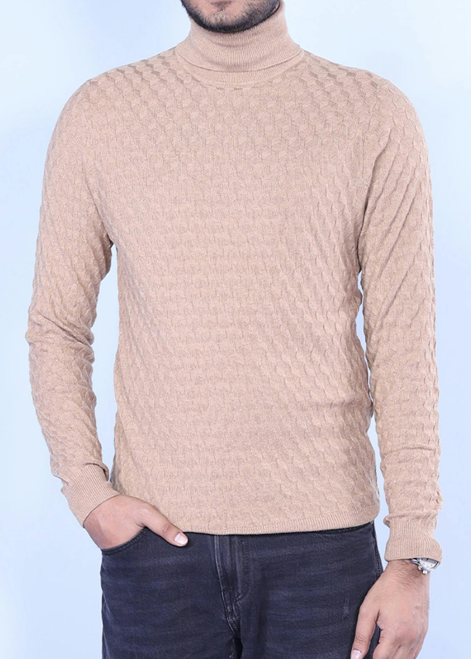 hornero ii sweater camel color headcropped