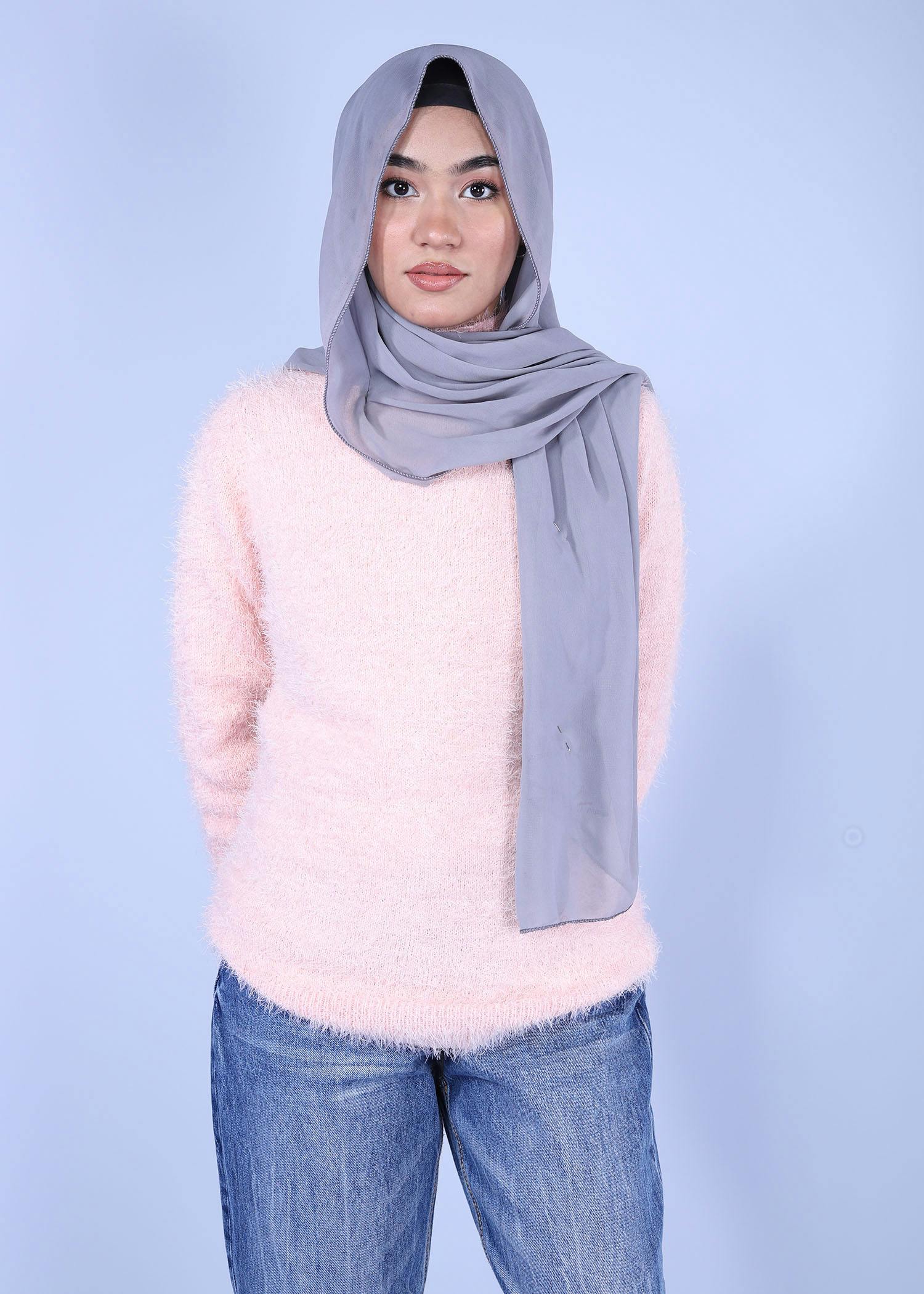 teasel ladies sweater pink color option